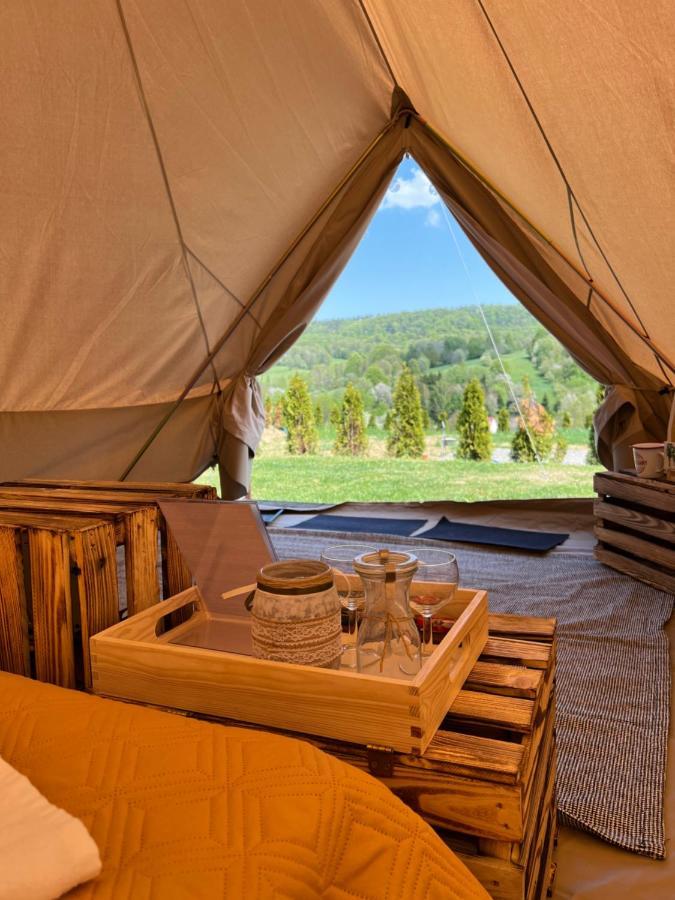 Glamping Bieszczady Z Jacuzzi I Basenem Hotel Solina  Luaran gambar