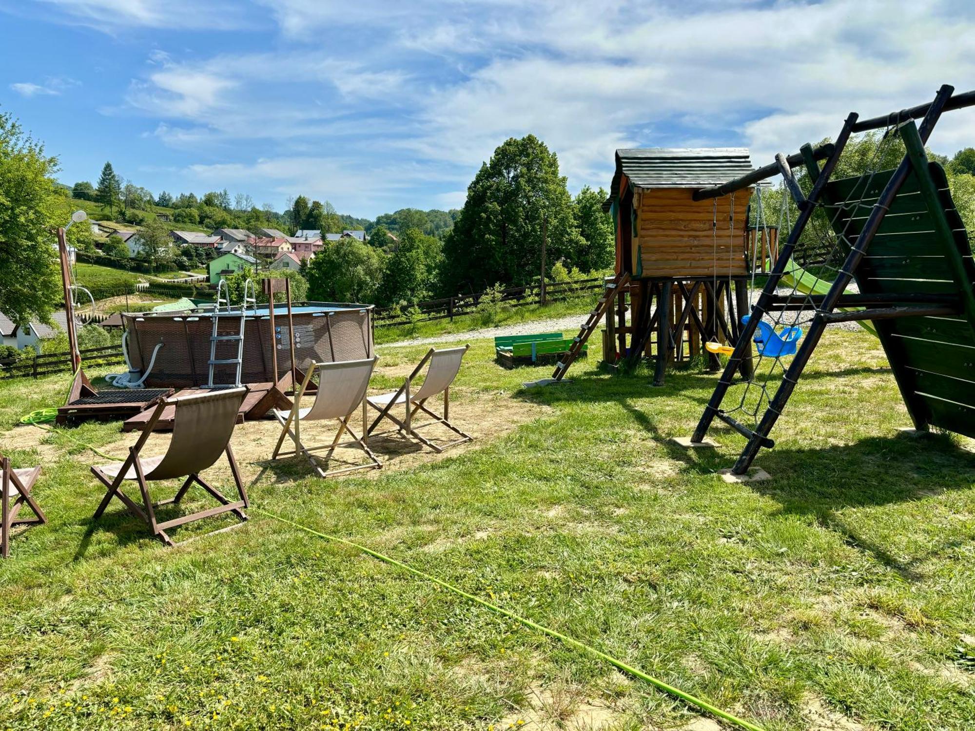 Glamping Bieszczady Z Jacuzzi I Basenem Hotel Solina  Luaran gambar