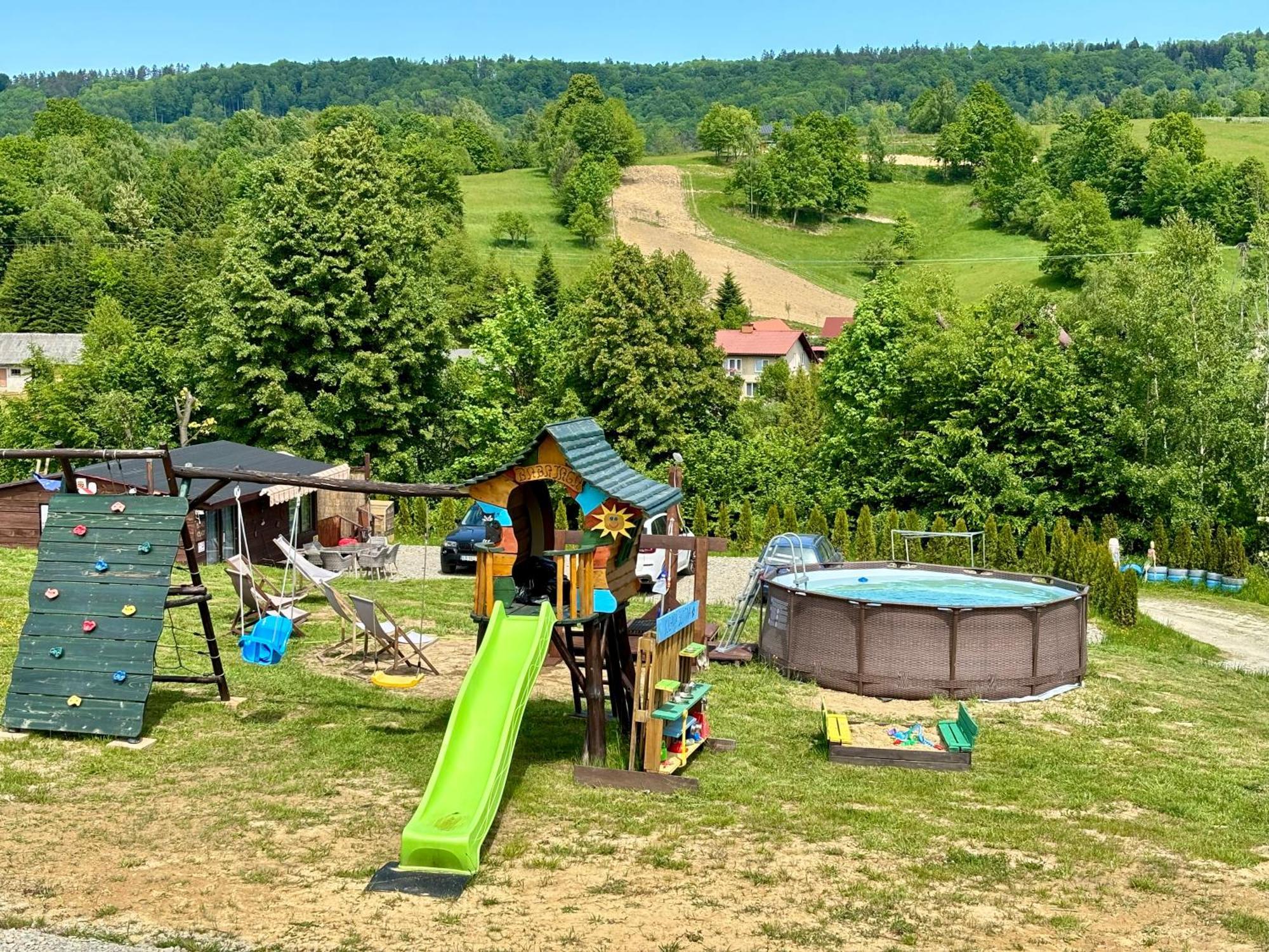 Glamping Bieszczady Z Jacuzzi I Basenem Hotel Solina  Luaran gambar