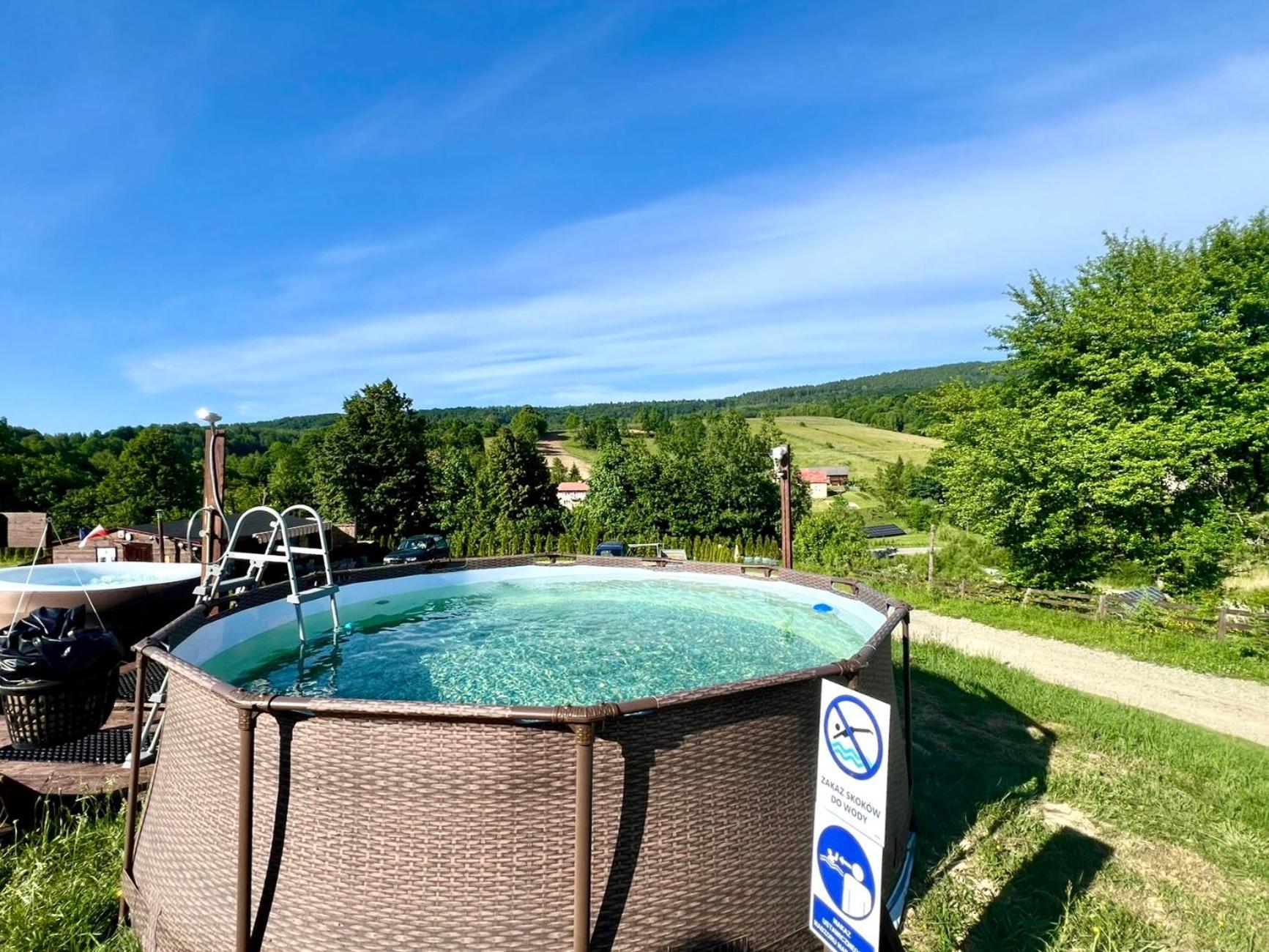 Glamping Bieszczady Z Jacuzzi I Basenem Hotel Solina  Luaran gambar