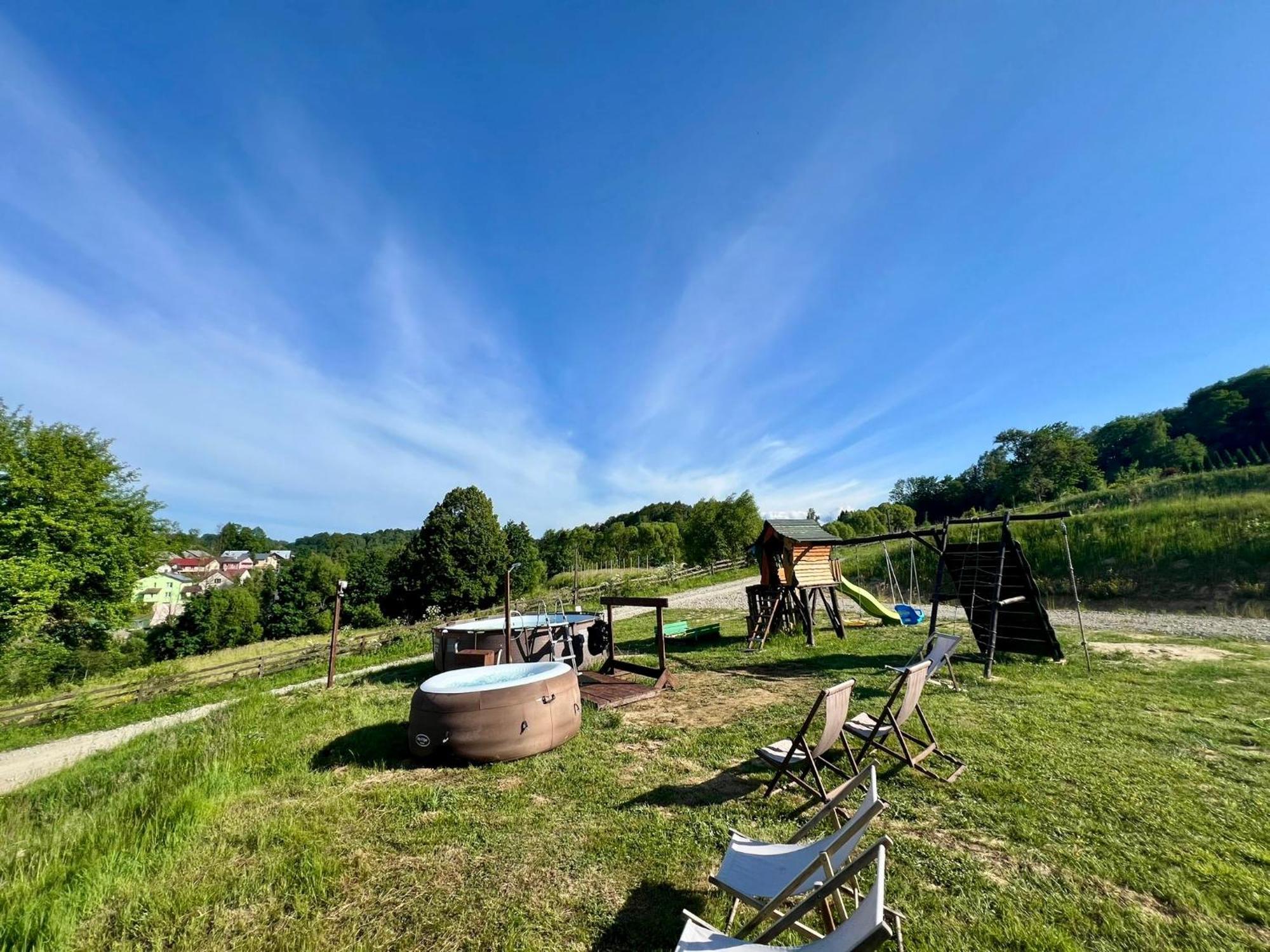 Glamping Bieszczady Z Jacuzzi I Basenem Hotel Solina  Luaran gambar