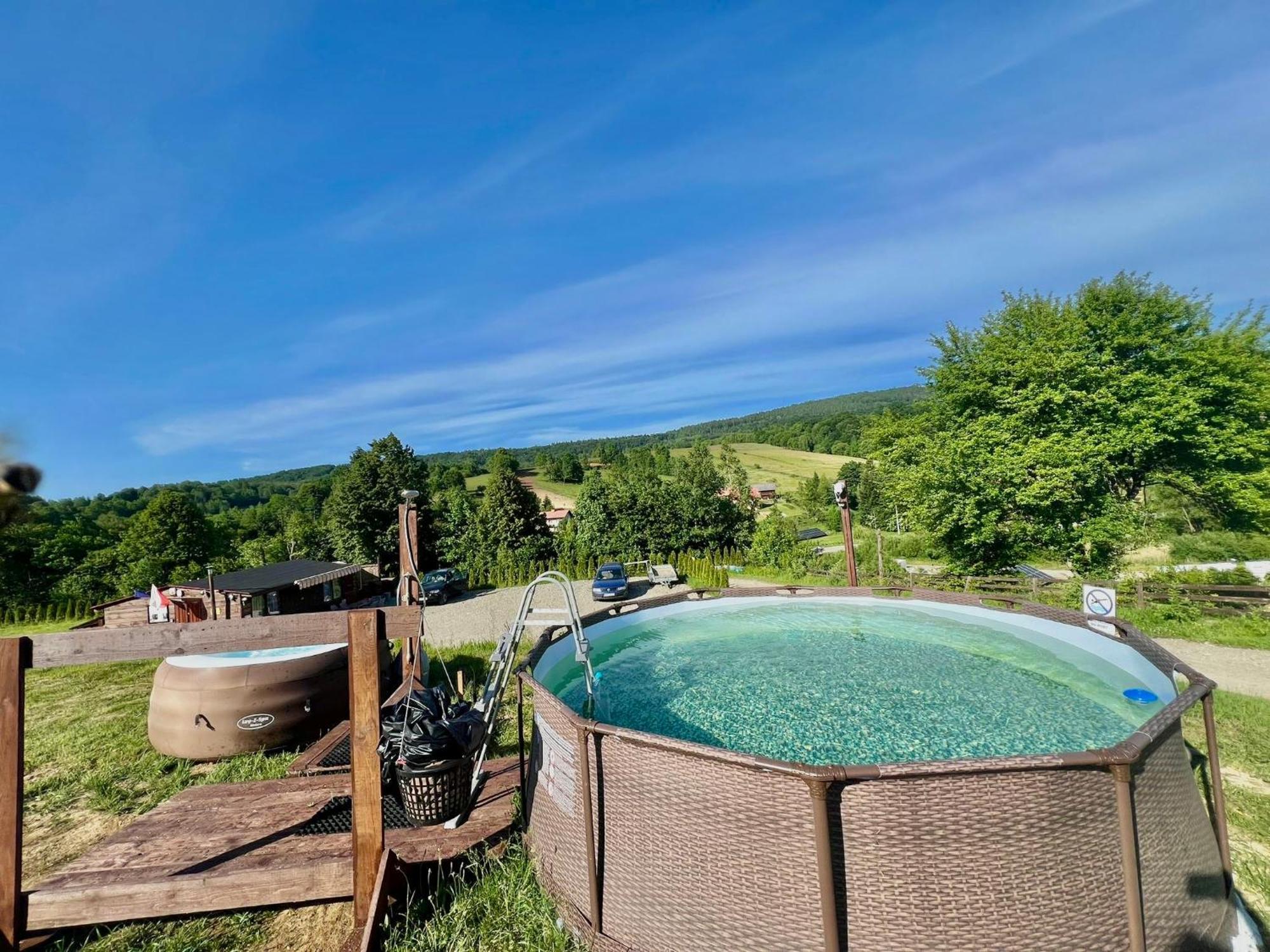 Glamping Bieszczady Z Jacuzzi I Basenem Hotel Solina  Luaran gambar